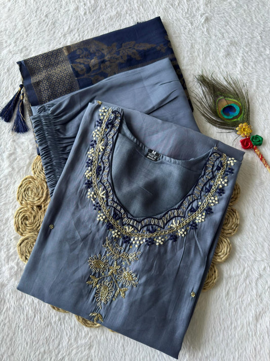Kurti Pant Dupatta Set