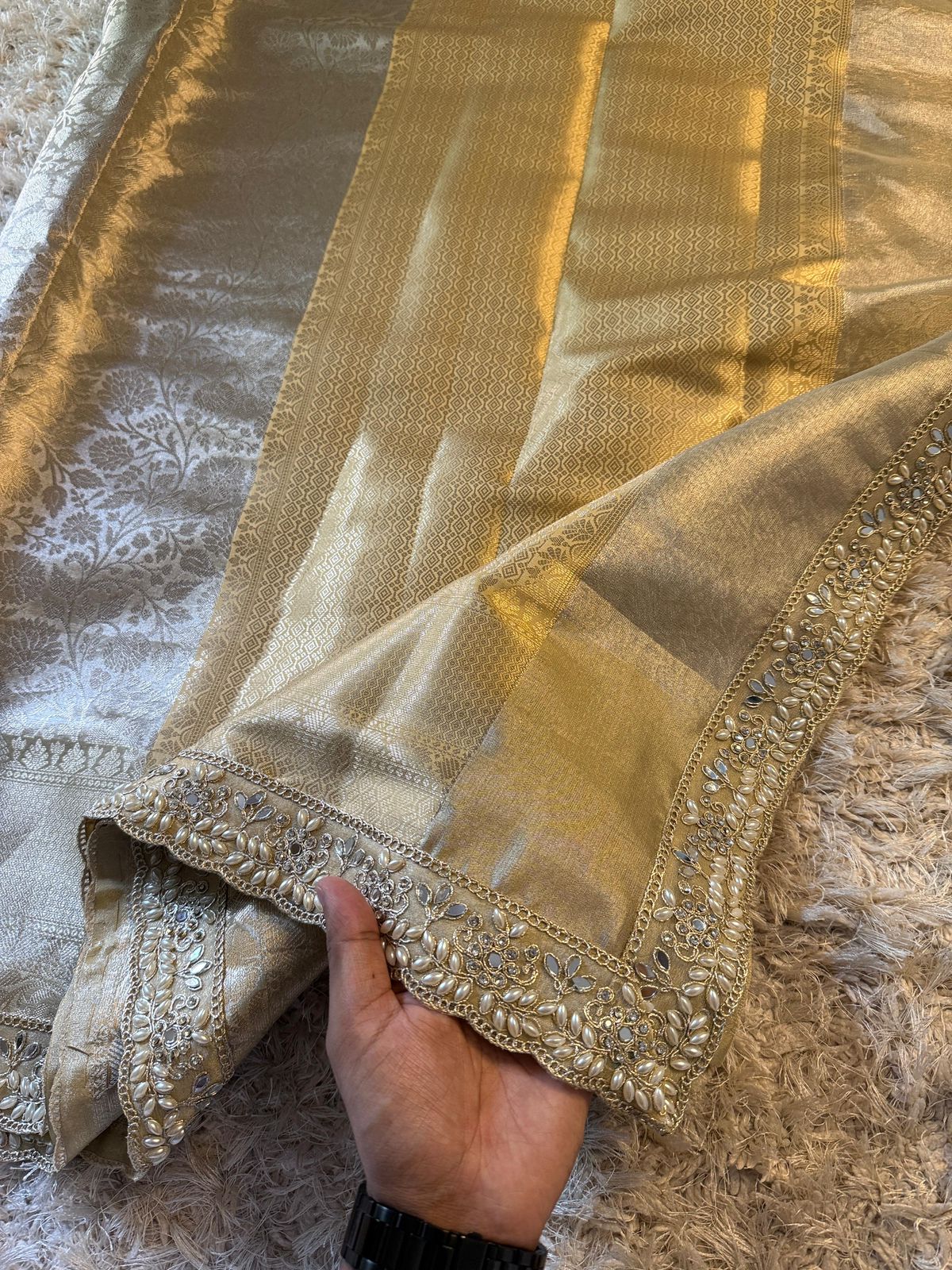 Premium Kanjivaram Tissue Silk Saree
