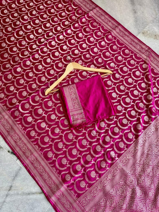 BANARASI SOFT MASHRU KATAN SILK SAREE