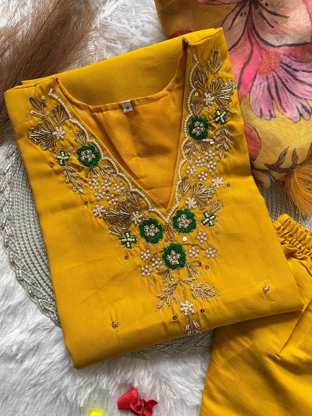 Roman Silk Kurta Set