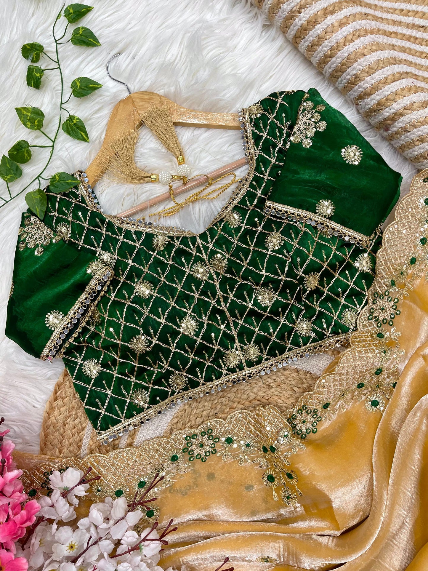 Fendy Satin Saree