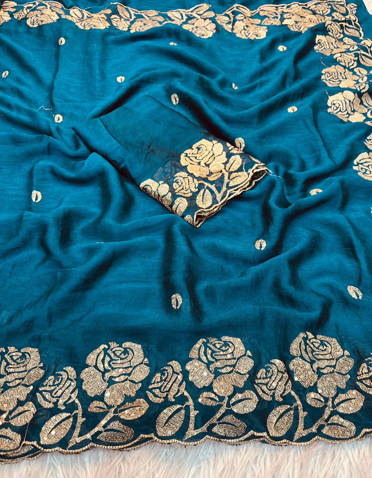 Soft Crush Silk Saree