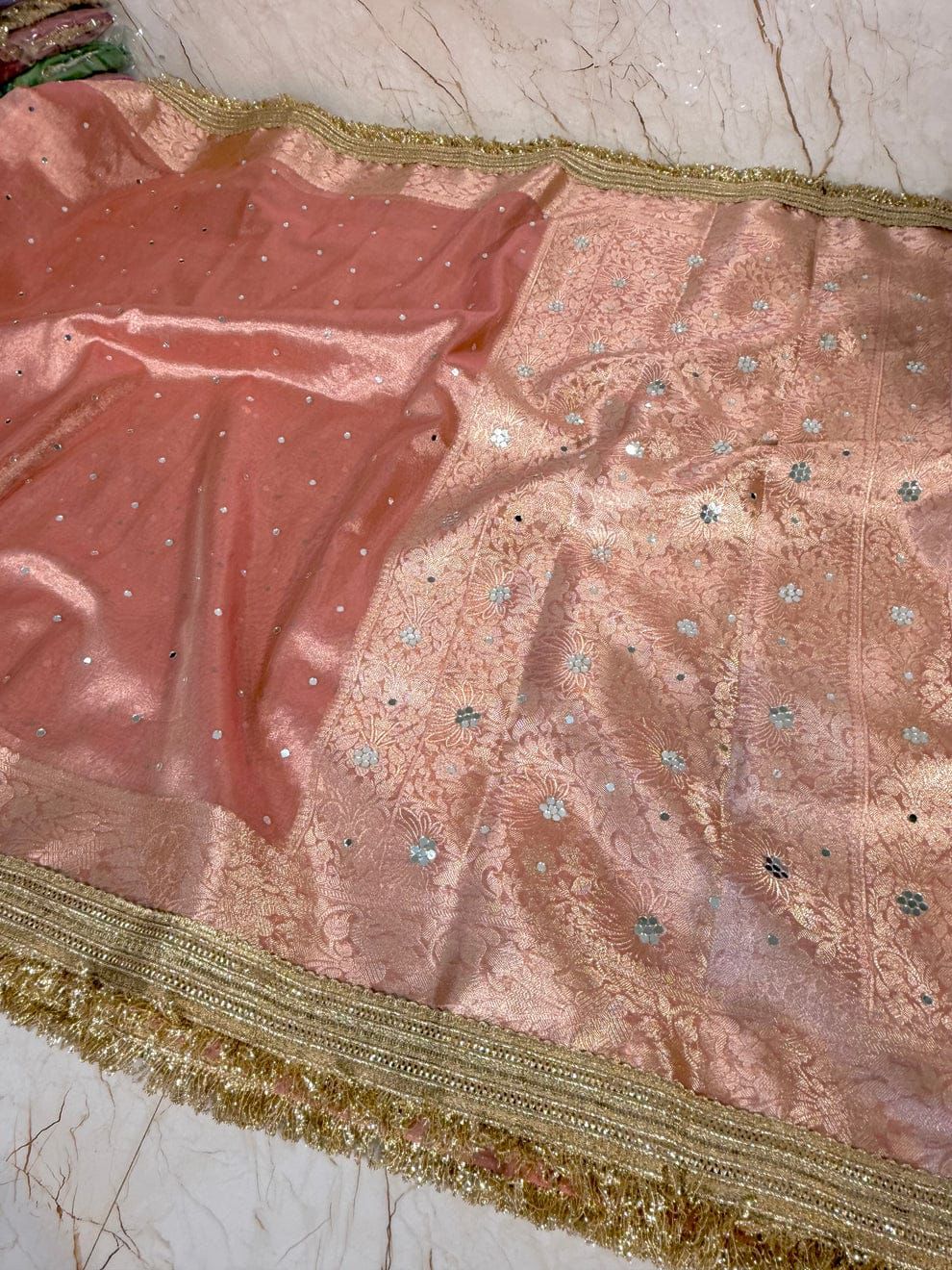 BANARASI SOFT TISSUE SILK SAREE