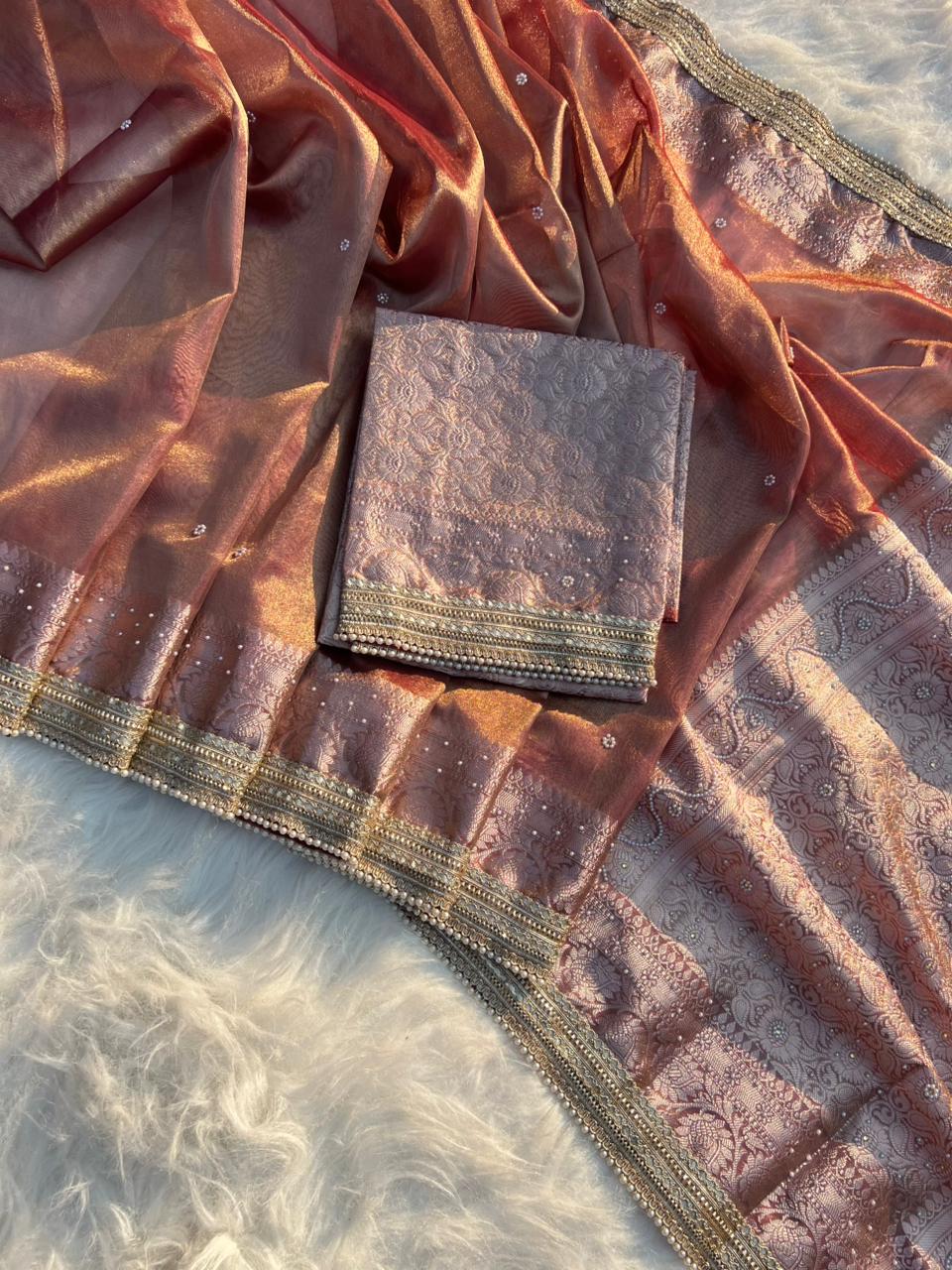Banarasi Tissue Soft Silk Saree saree