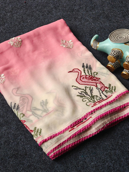 PREMIUM GEORGETTE SAREE