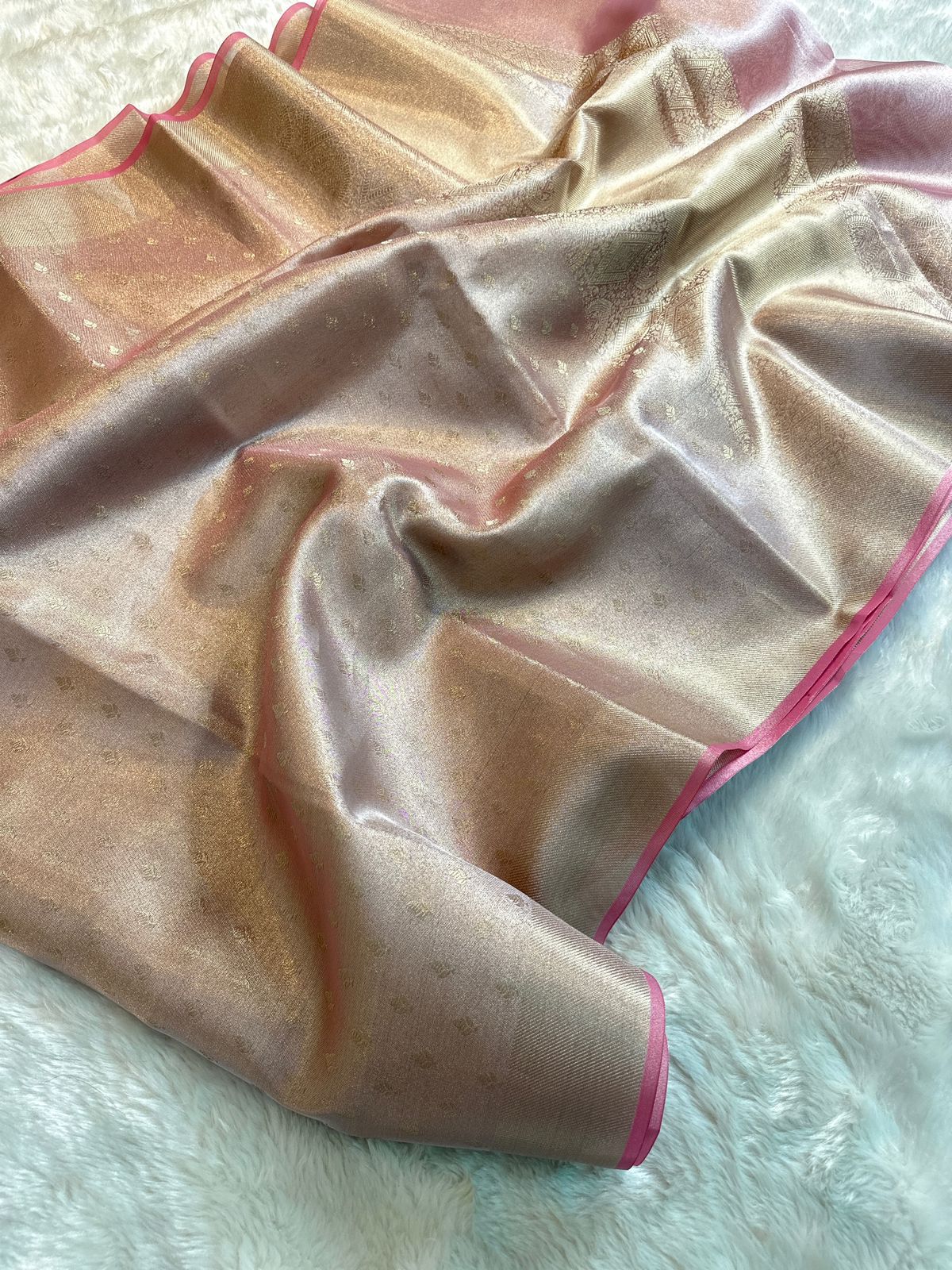 Kanjivaram Tissue Silk Saree
