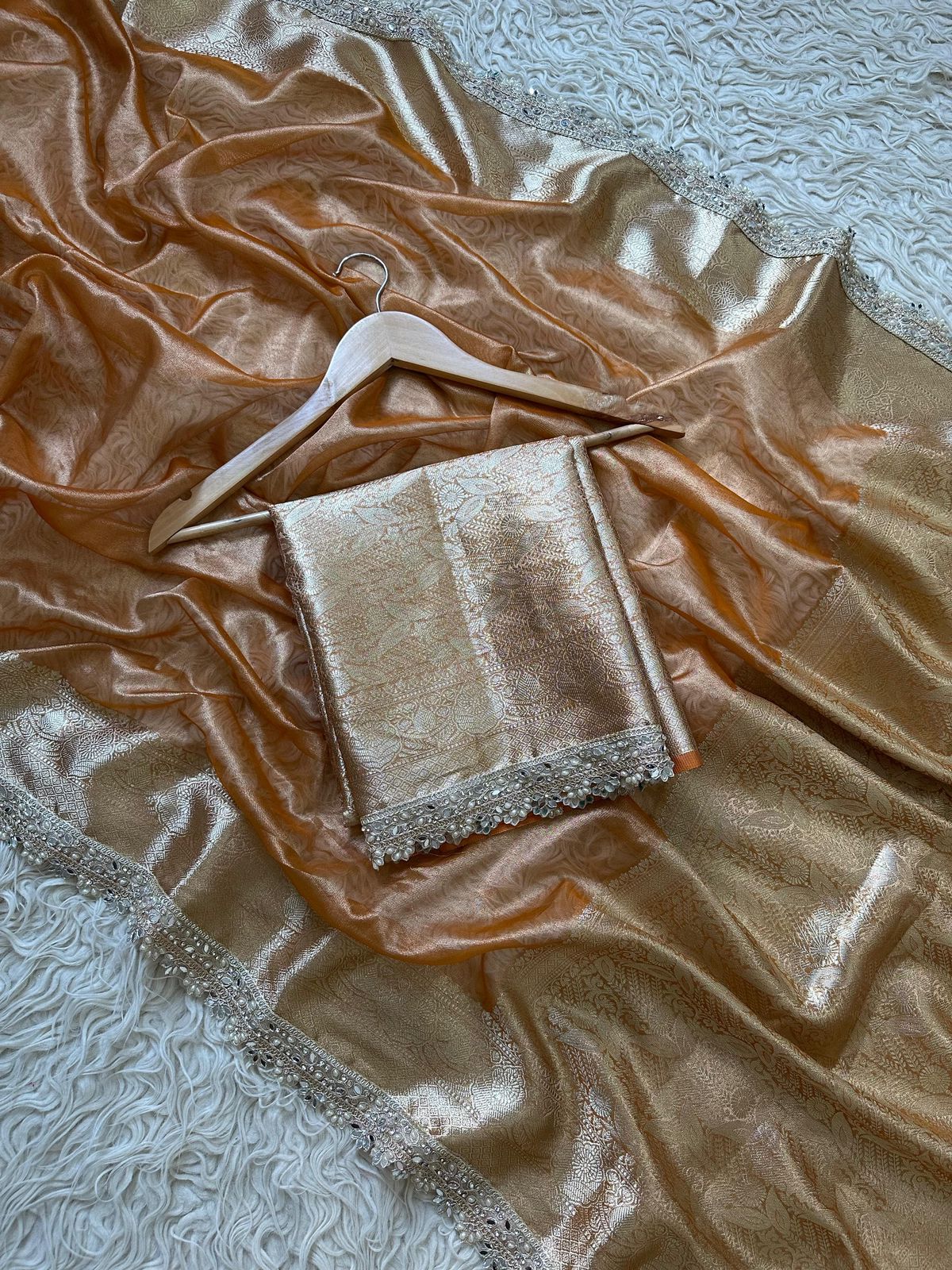 Banarasi Maharani Tissue in Daimond Avtar Saree