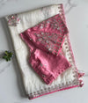 Pure Gold Crush Tissue Saree