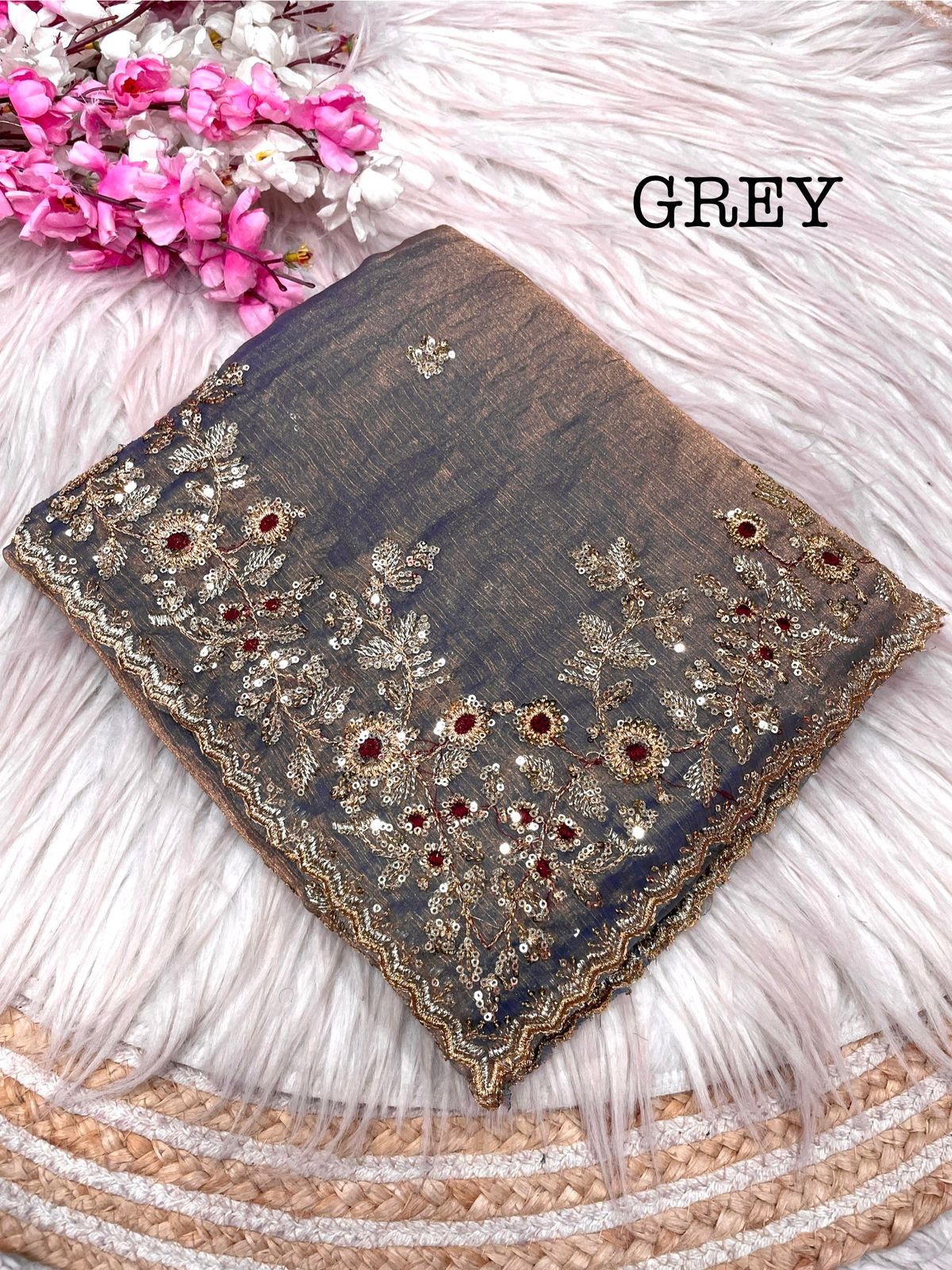 Soft Fendy Chiffon Saree