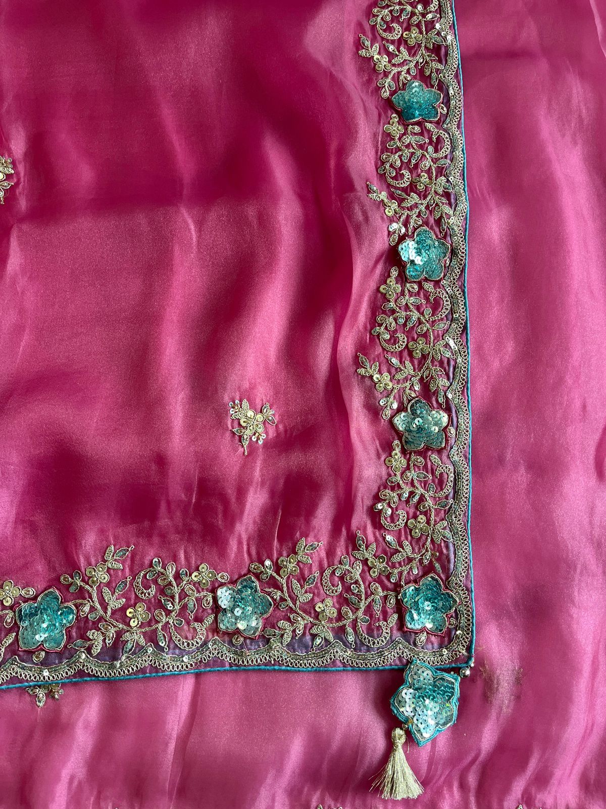 Premium space silk saree
