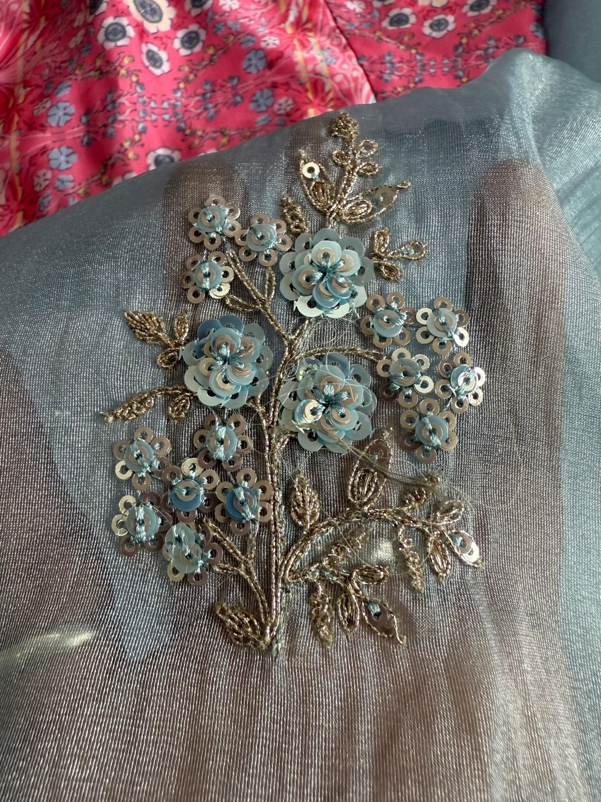 Premium tissue silk saree
