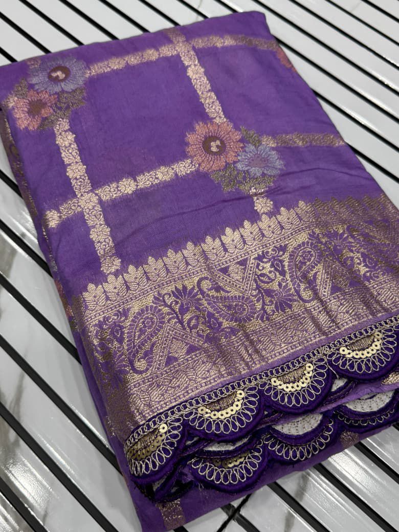 Pure Soft Russian Silk Saree