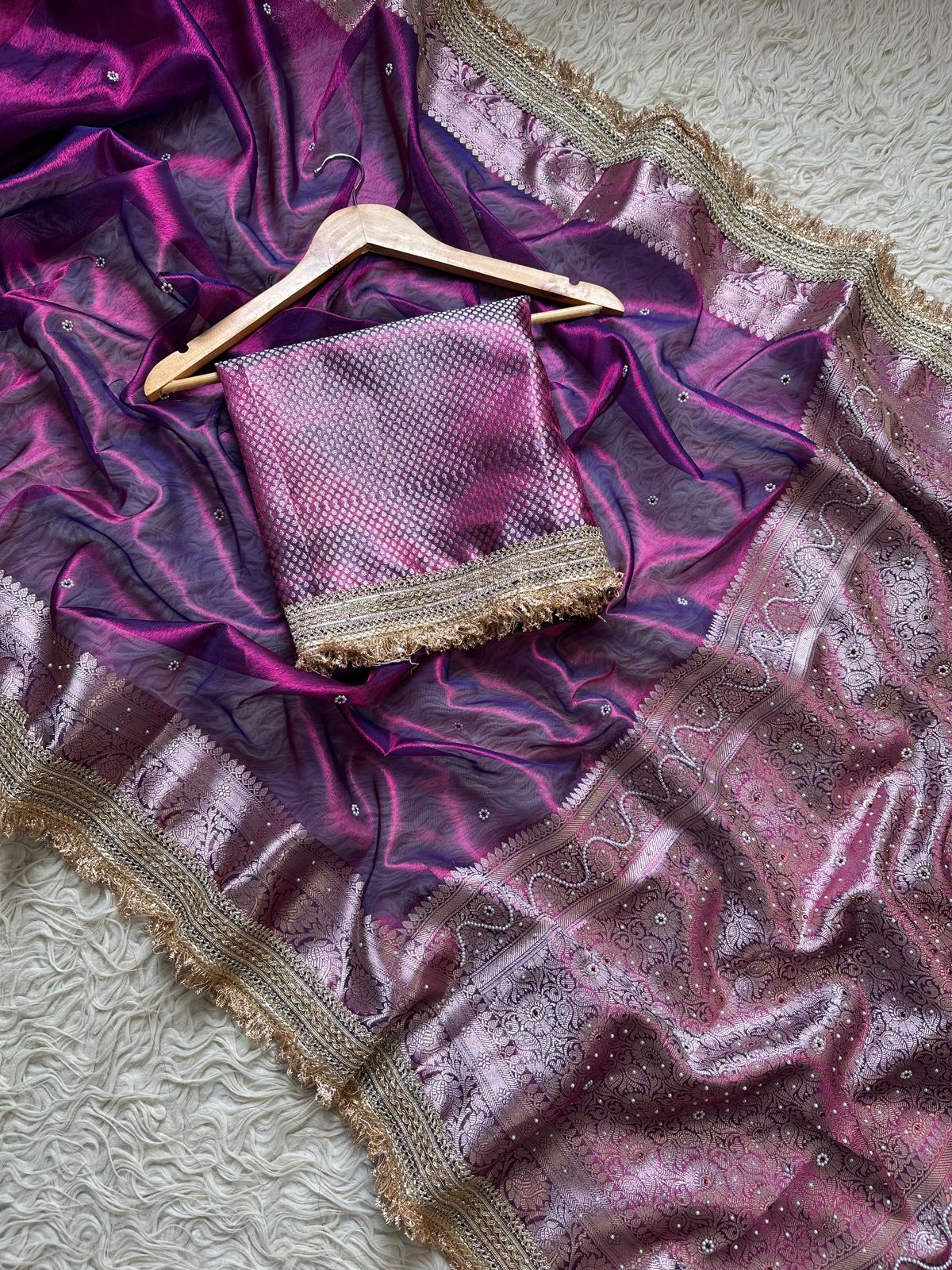Banarasi maharani tissue