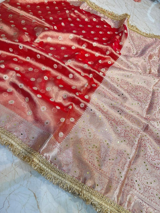 BANARASI SOFT TISSUE SILK SAREE