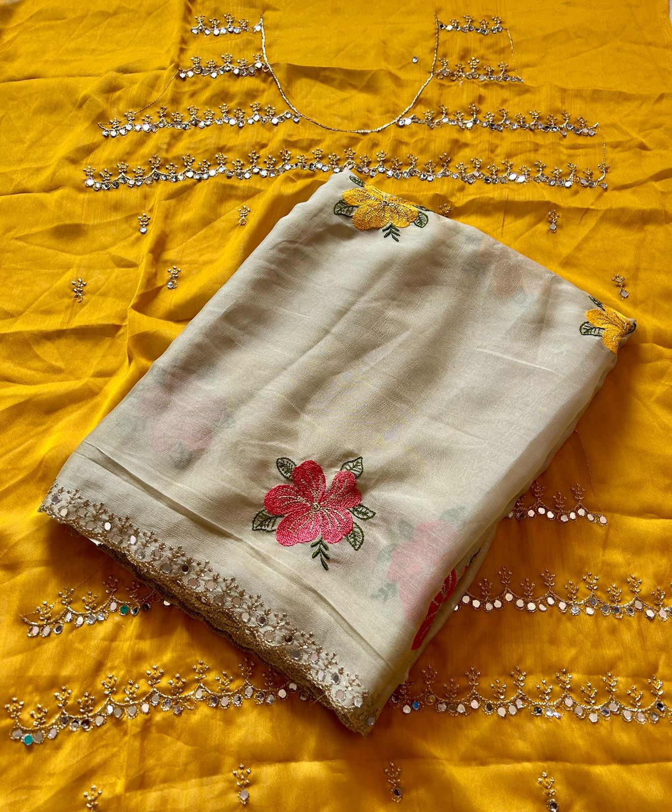 Soft Rangoli Silk Saree
