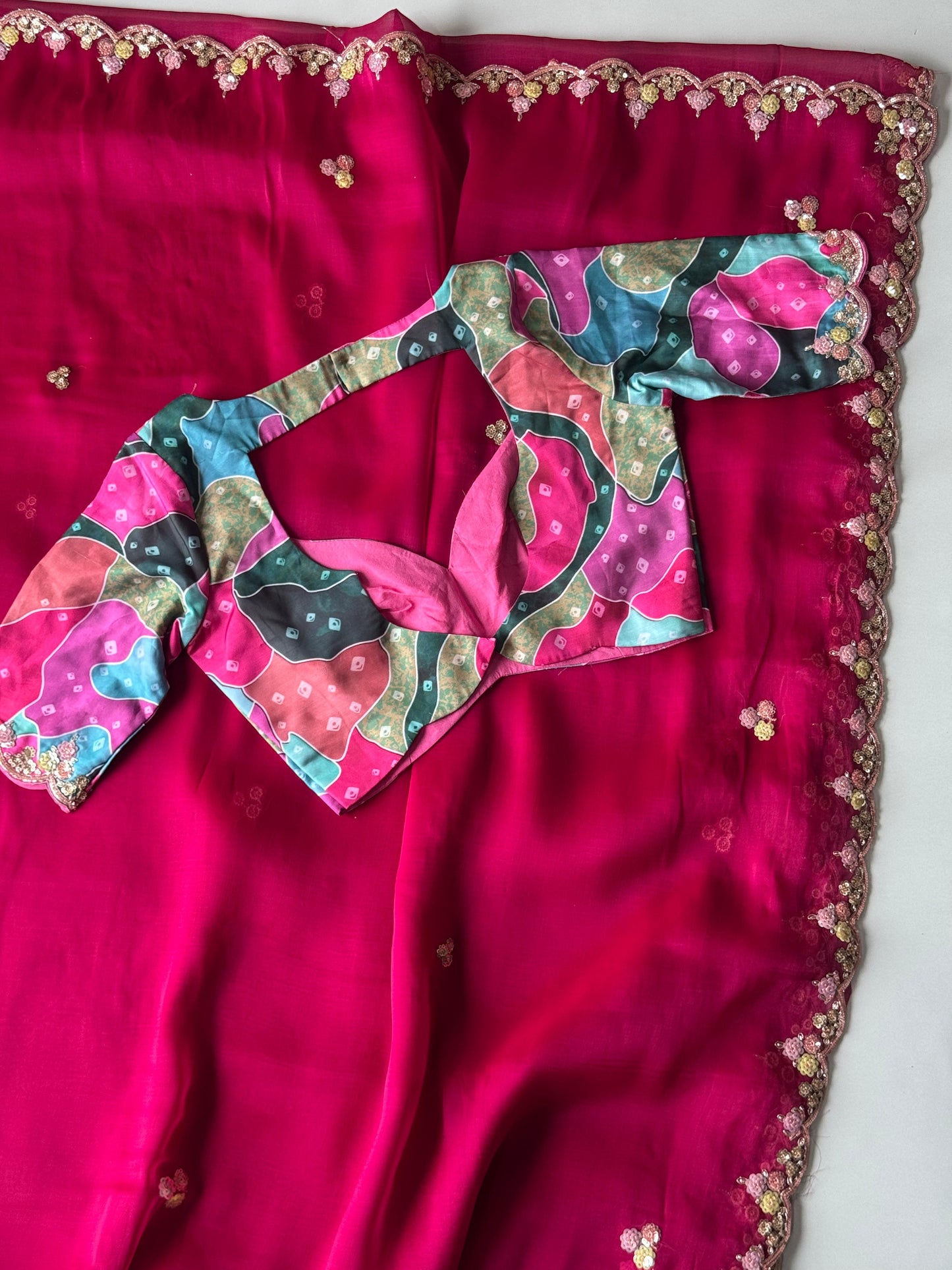 Premium tissue silk saree