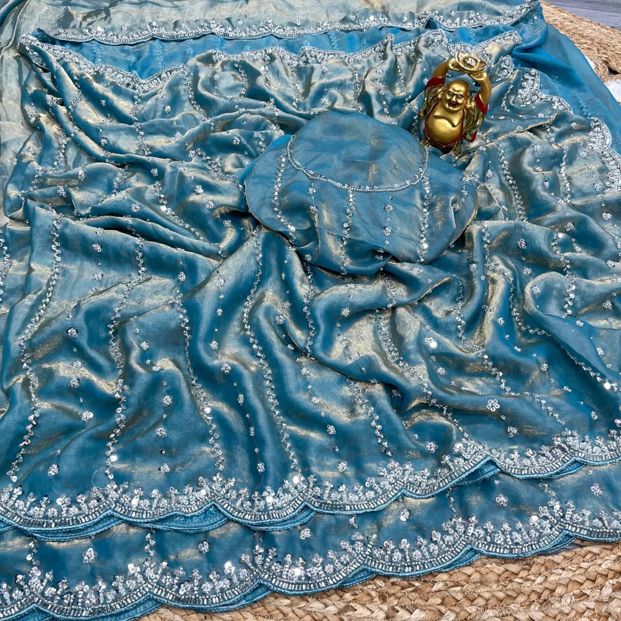 Space Silk Saree