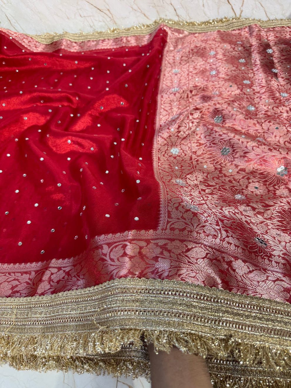 BANARASI SOFT TISSUE SILK SAREE