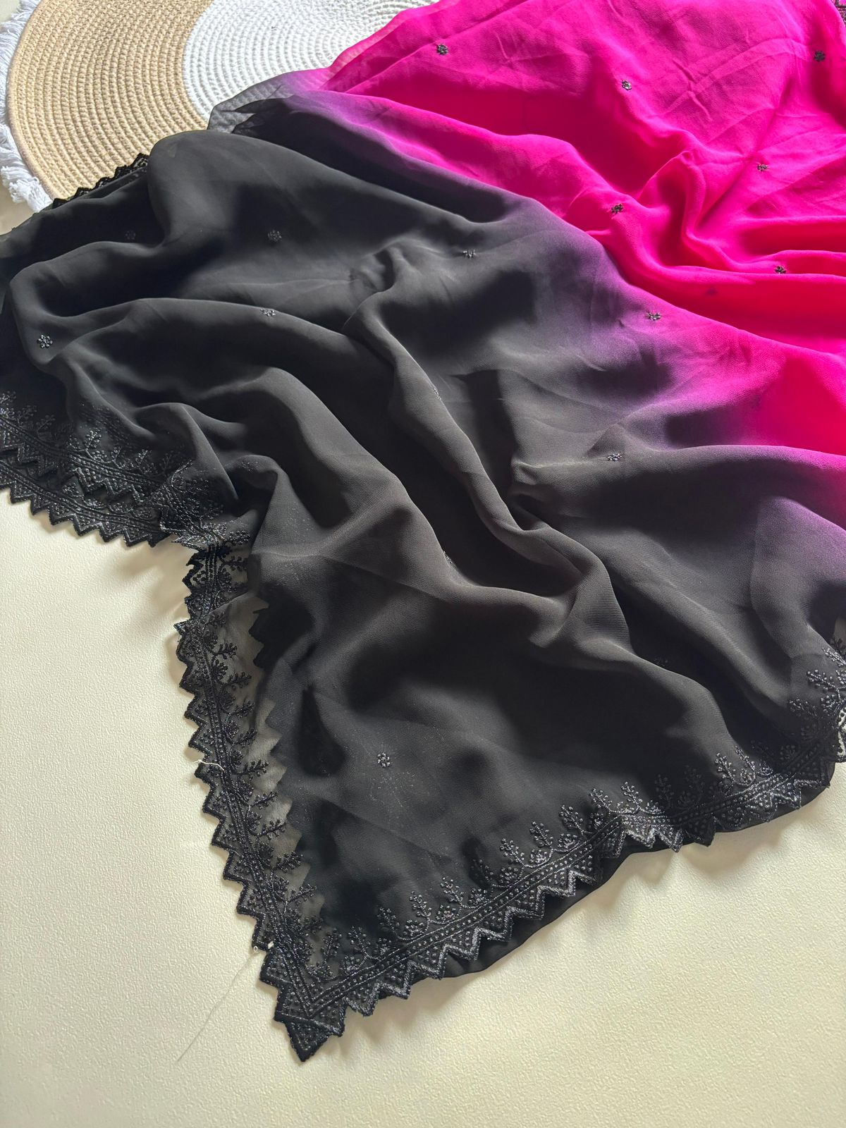 Soft Chiffon Silk Saree