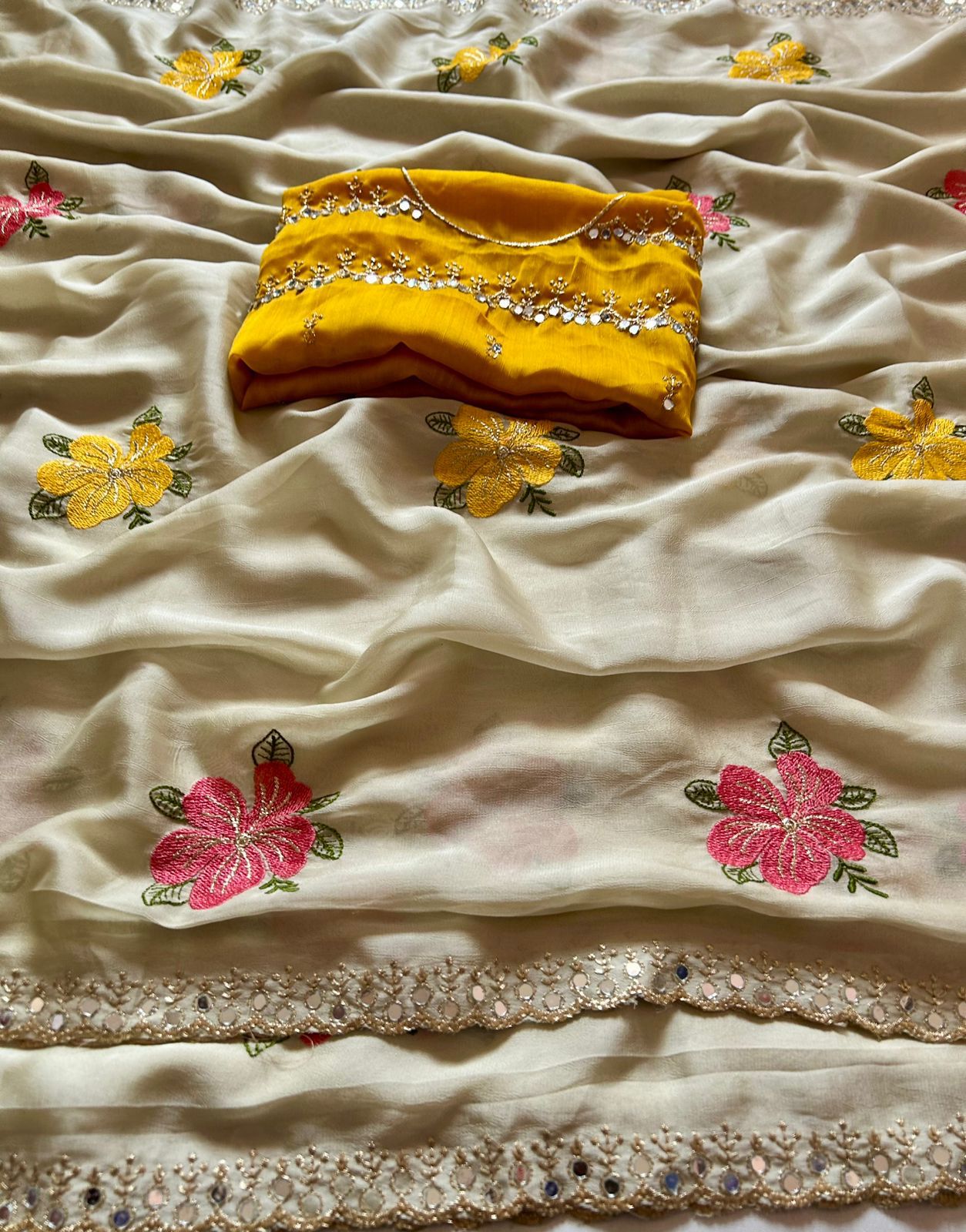 Soft Rangoli Silk Saree