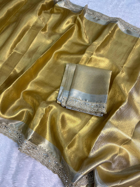 Premium Kanjivaram Tissue Saree