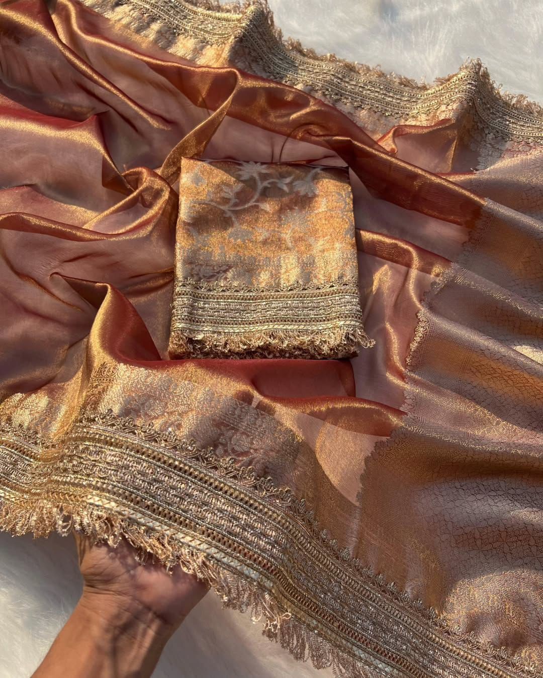 BANARASI SOFT MAHARANI TISSUE SILK SAREE