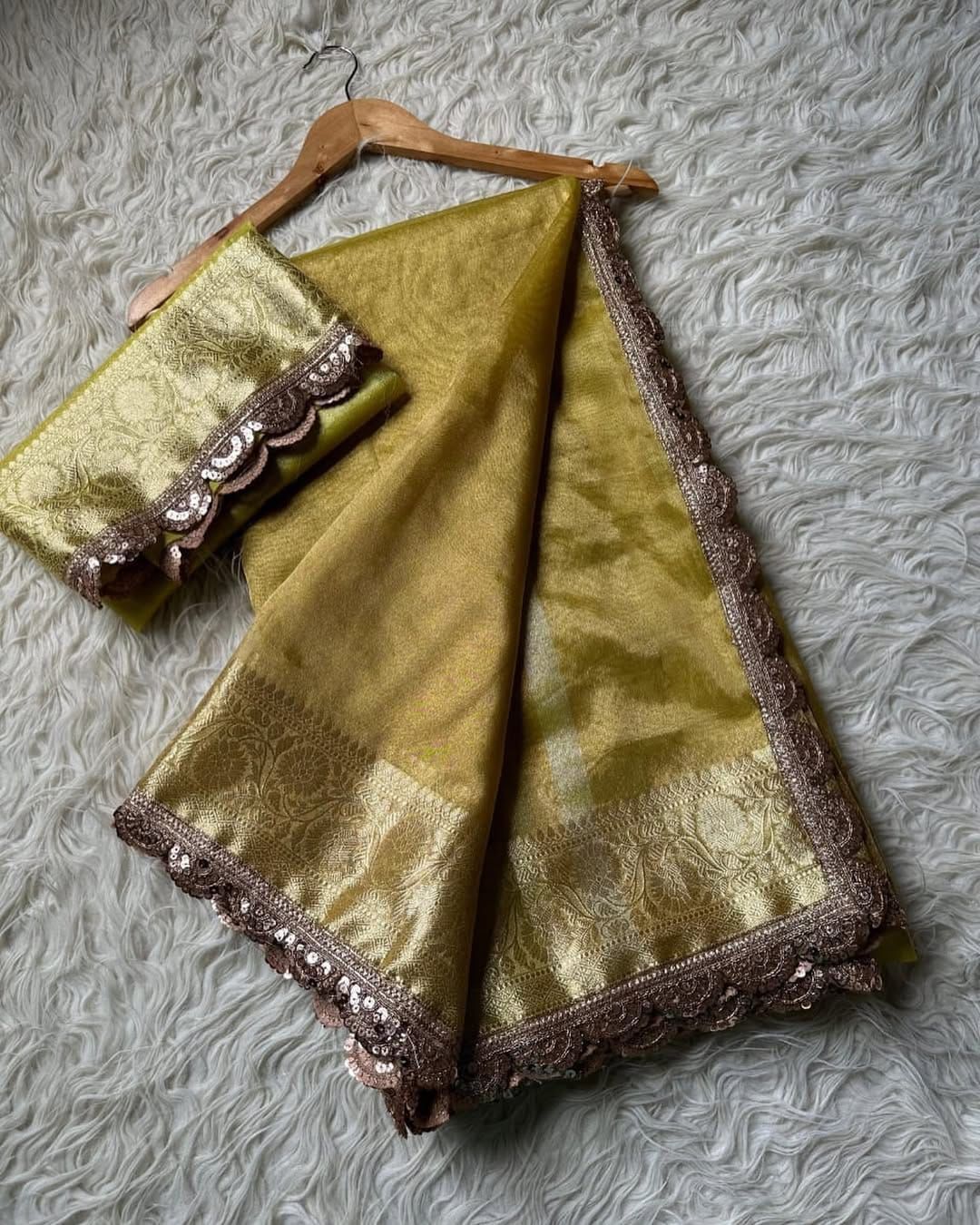 BANARASI TISSUE SILK SAREE