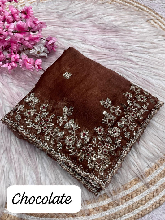 Chiffon Saree