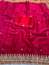 Soft Shiny Pixel Crushed Space Silk