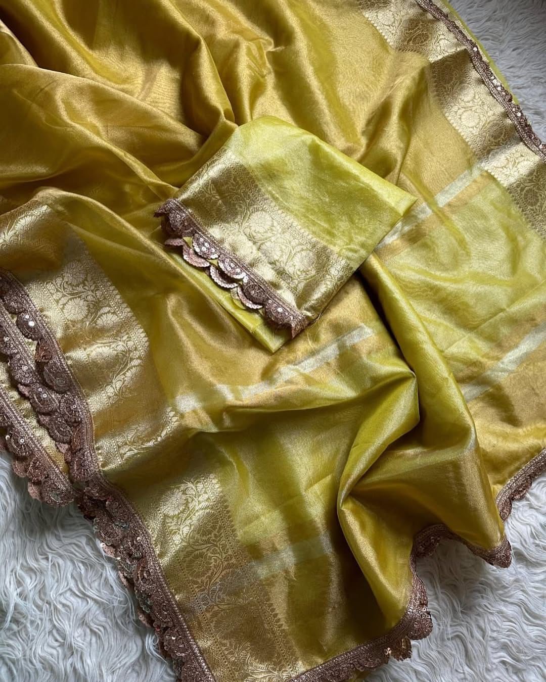 BANARASI TISSUE SILK SAREE