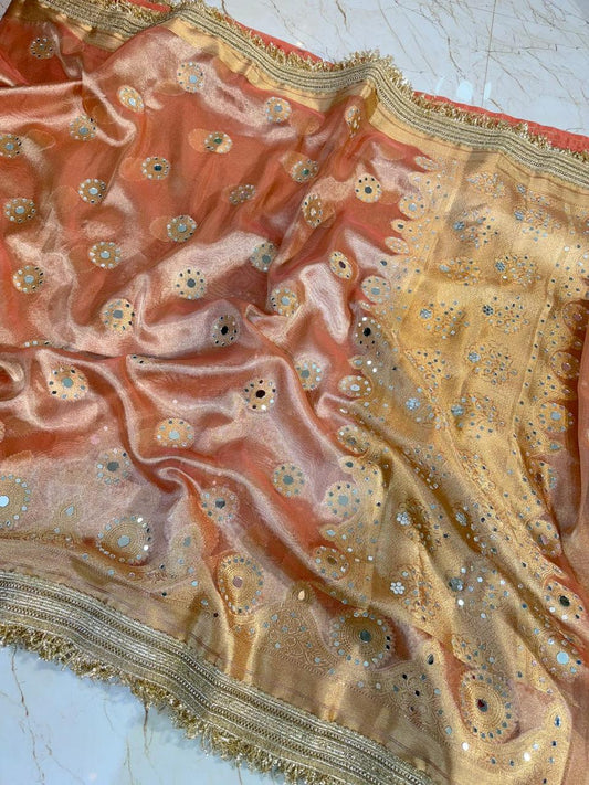 BANARASI SOFT TISSUE SILK SAREE