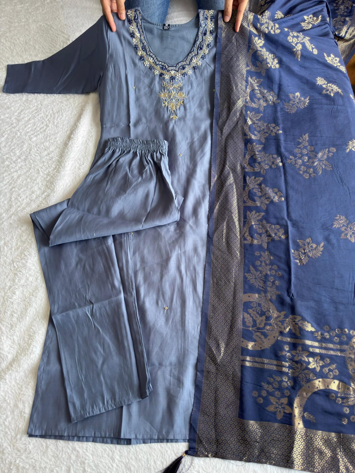 Kurti Pant Dupatta Set