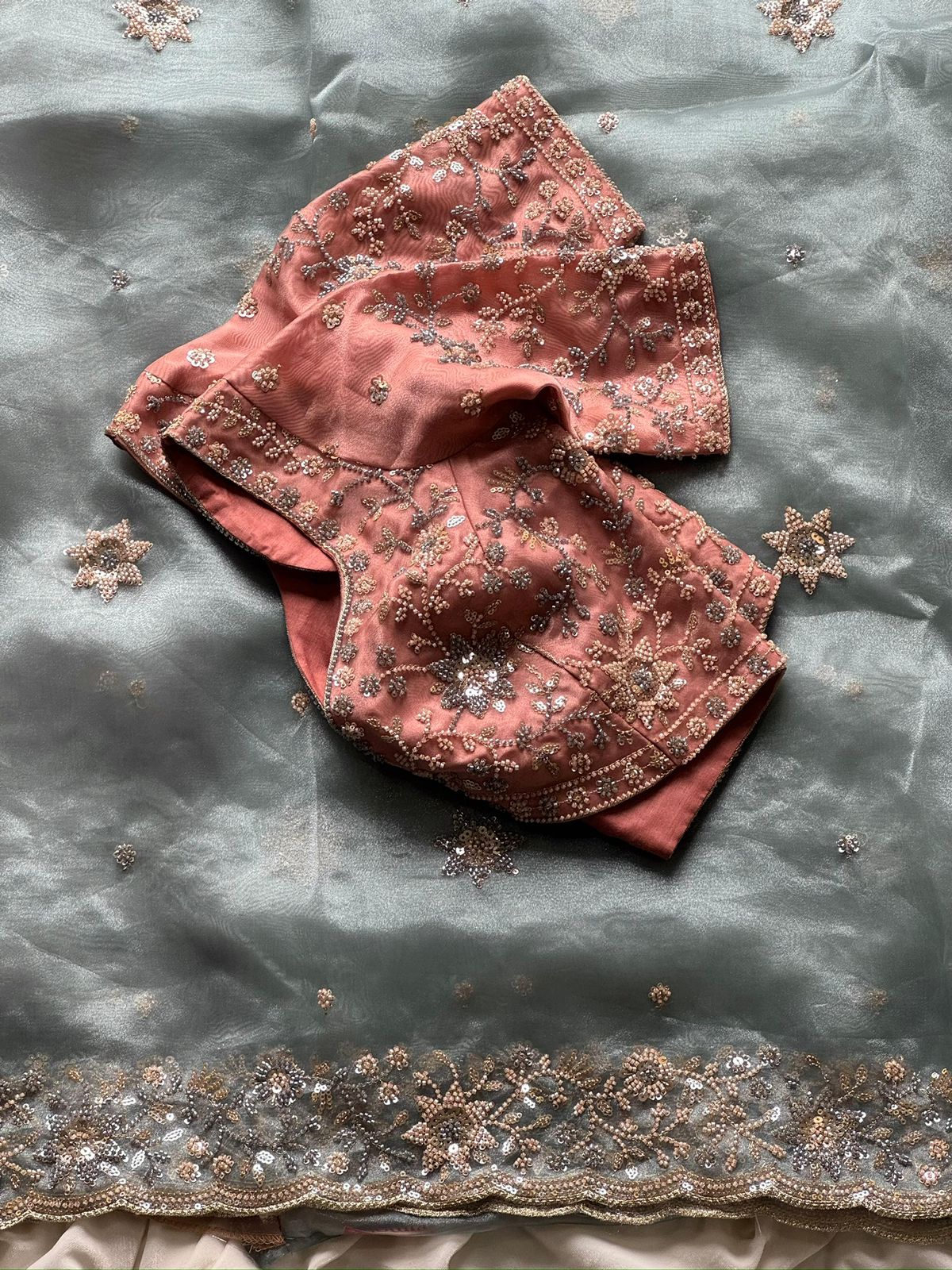 Soft Organza Crepe Silk Saree
