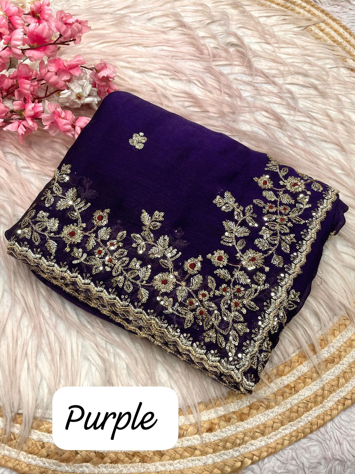 Chiffon Saree