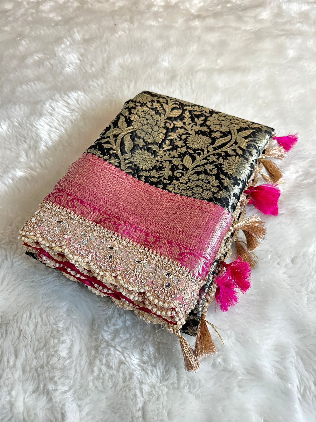 Banarasi Brocade Soft Silk Saree