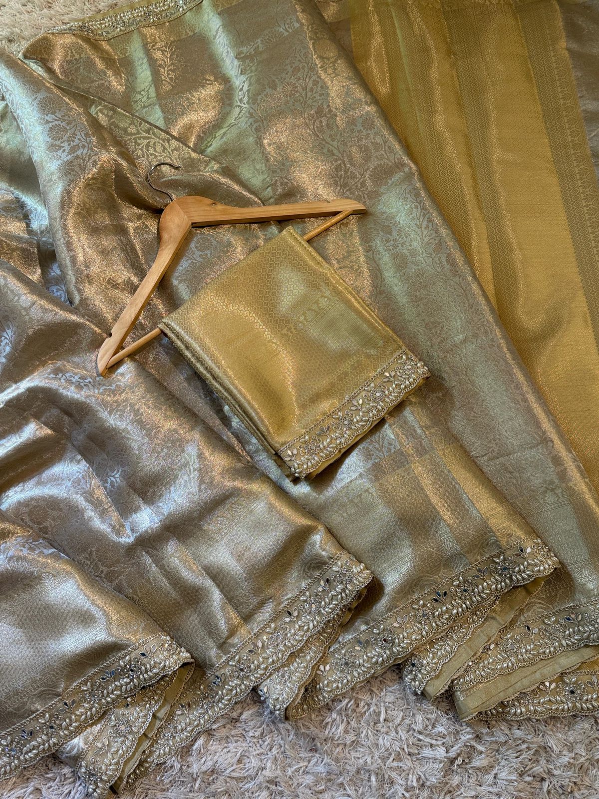 Premium Kanjivaram Tissue Silk Saree