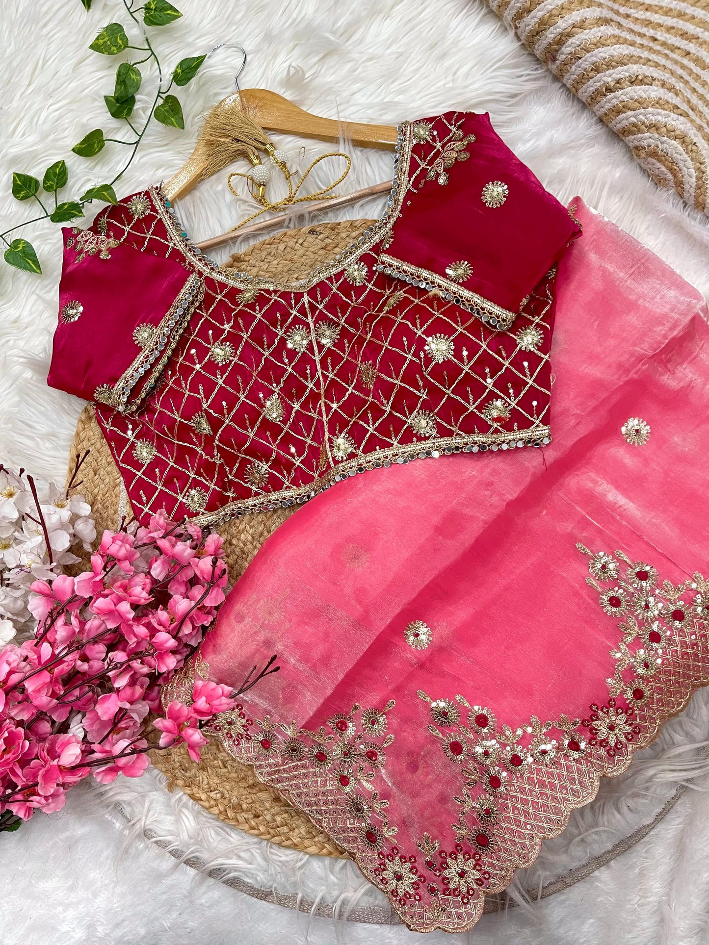 Fendy Satin Saree