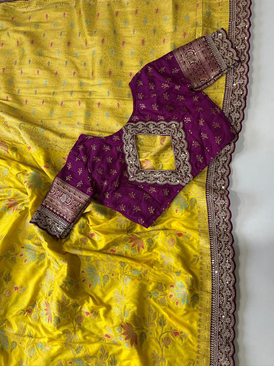 Pure Dola Silk Saree