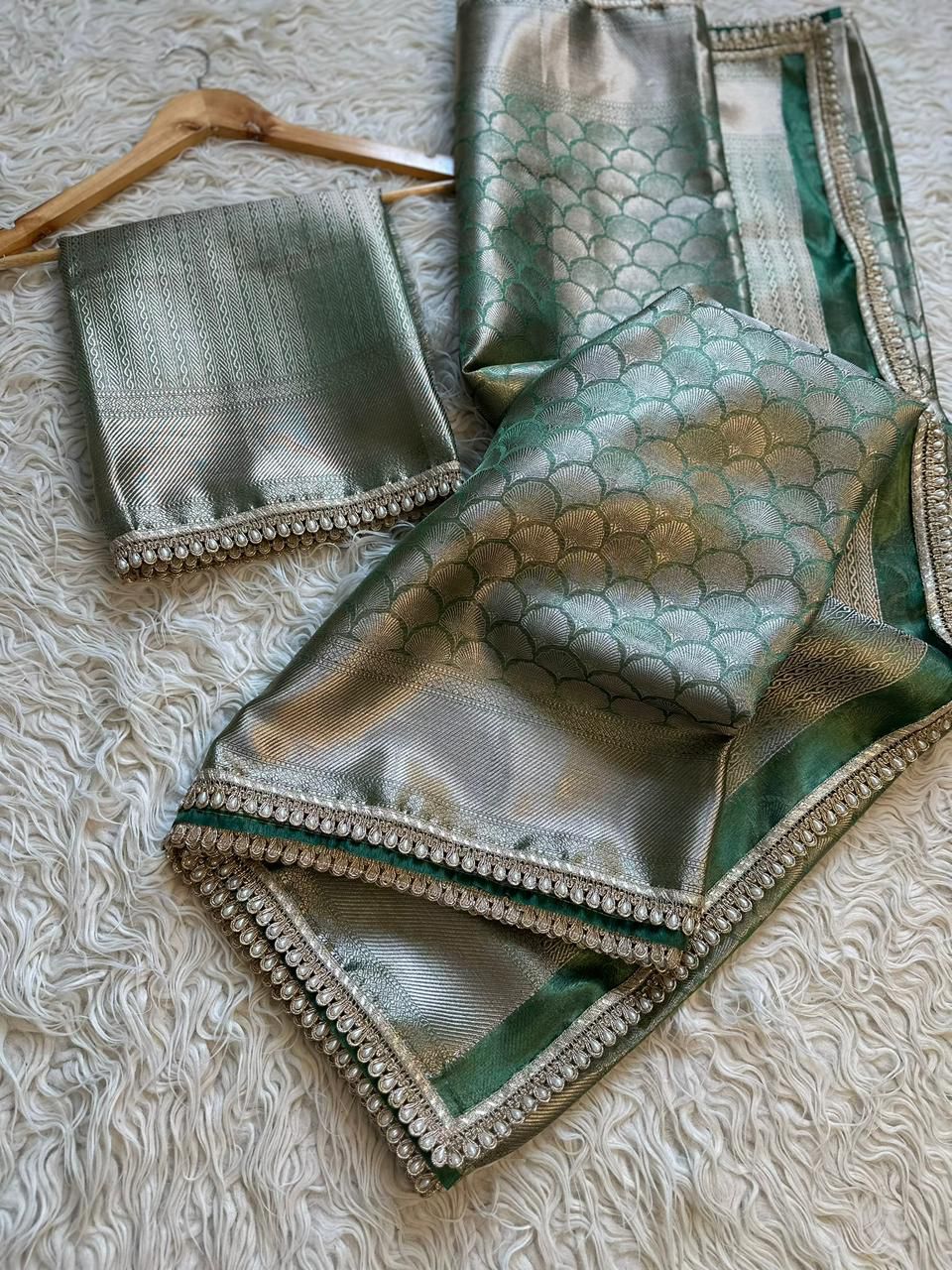 Premium Tissue Silk Saree