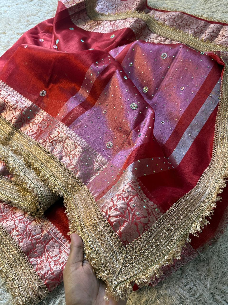 Banarasi Tissue Silk Saree