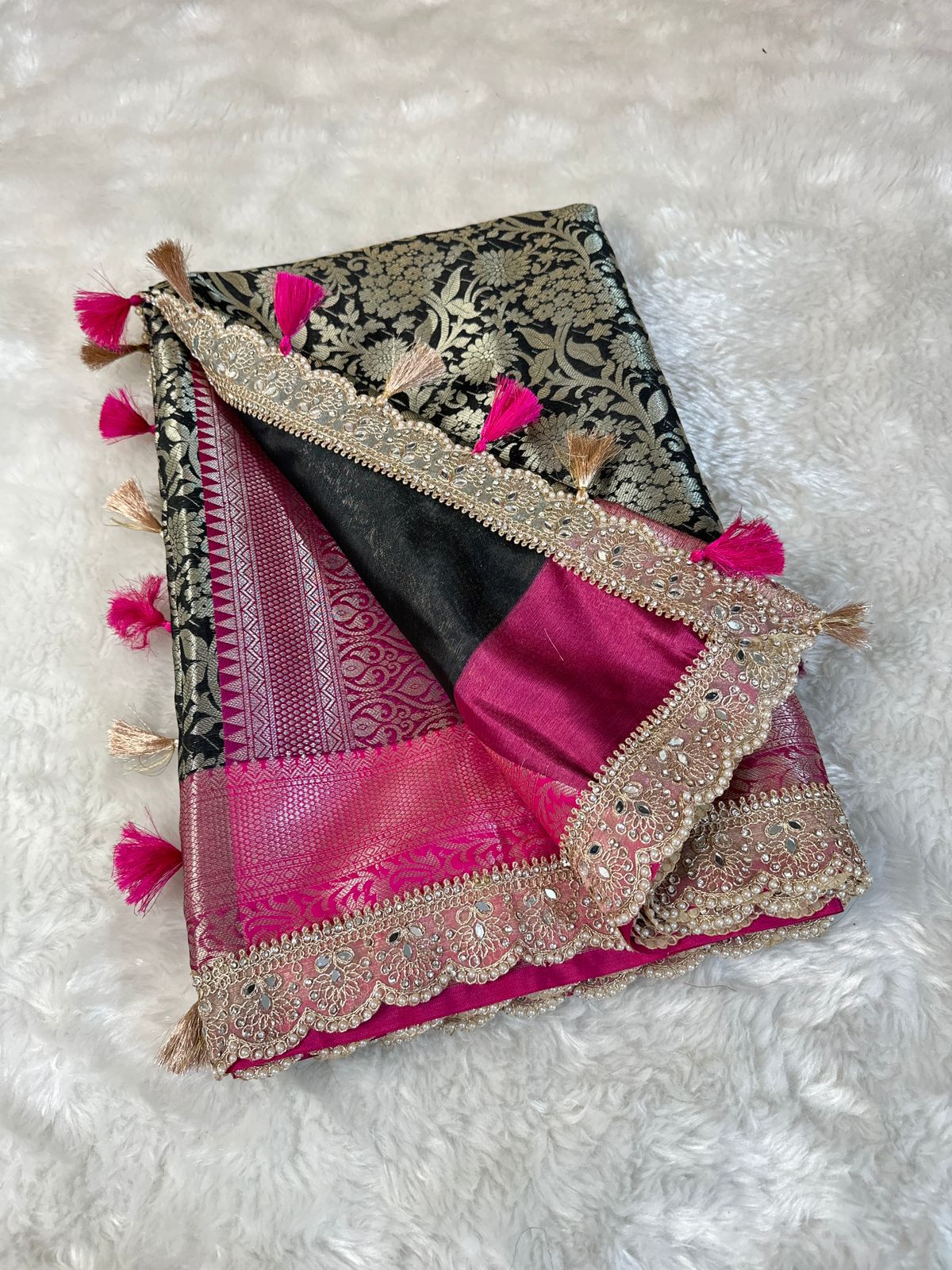 Banarasi Brocade Soft Silk Saree