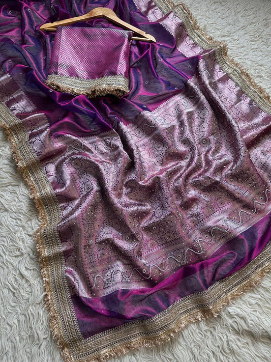 Banarasi maharani tissue