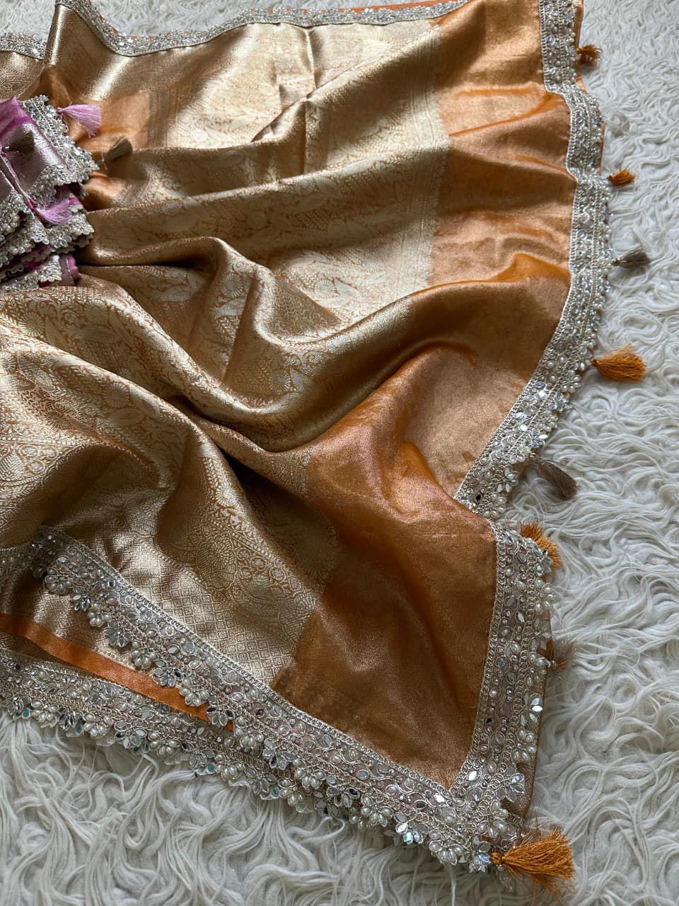 Banarasi Maharani Tissue in Daimond Avtar Saree