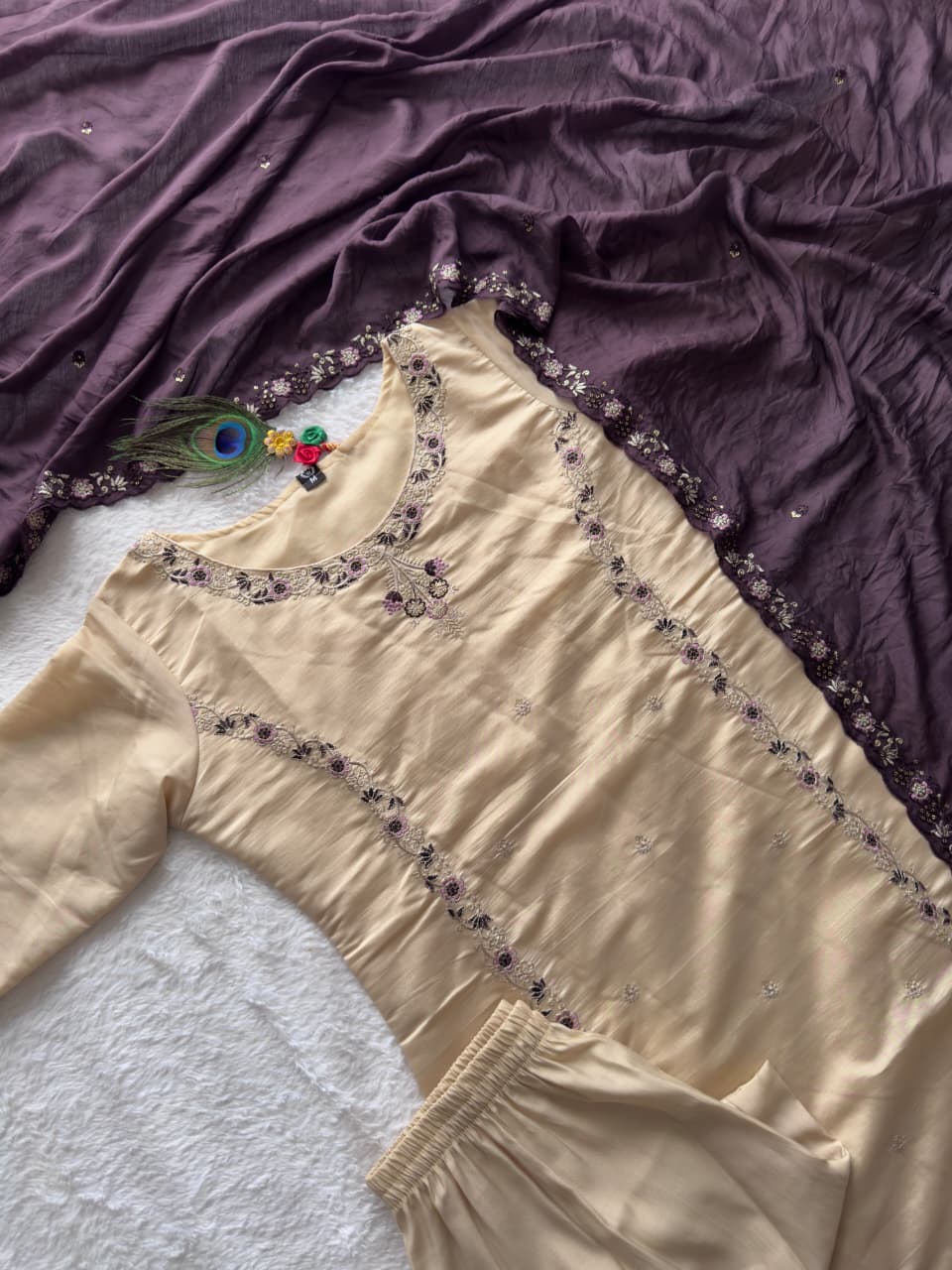 Kurti Pant Dupatta Set