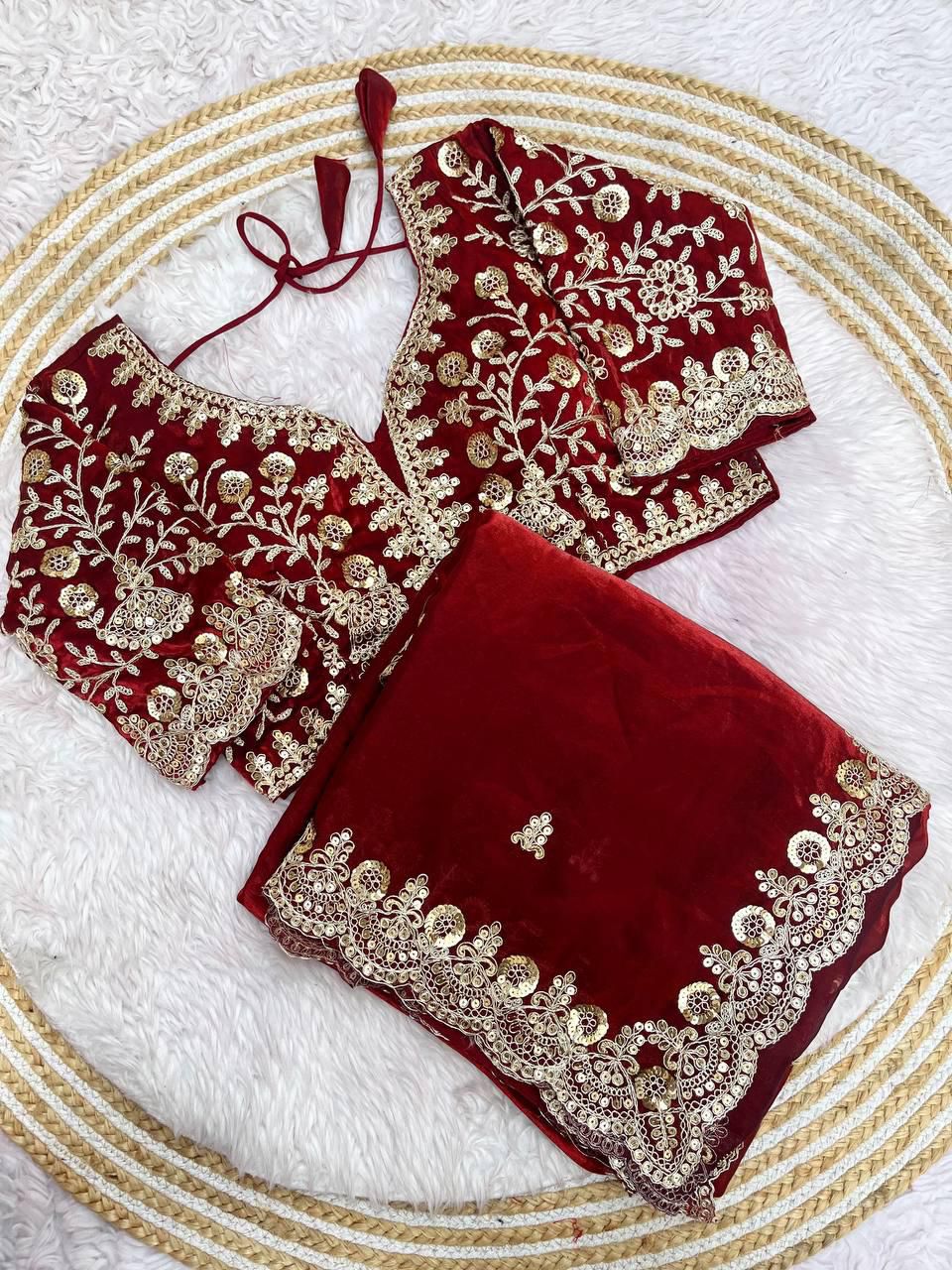 Fendy Satin Silk Saree