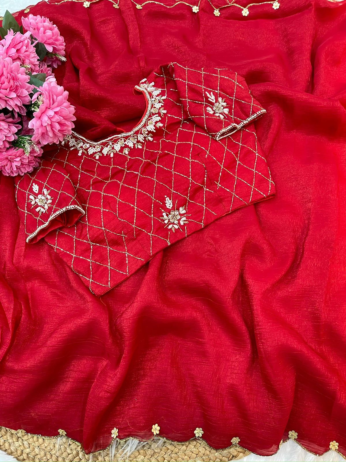 Soft Crunchy Silk Saree