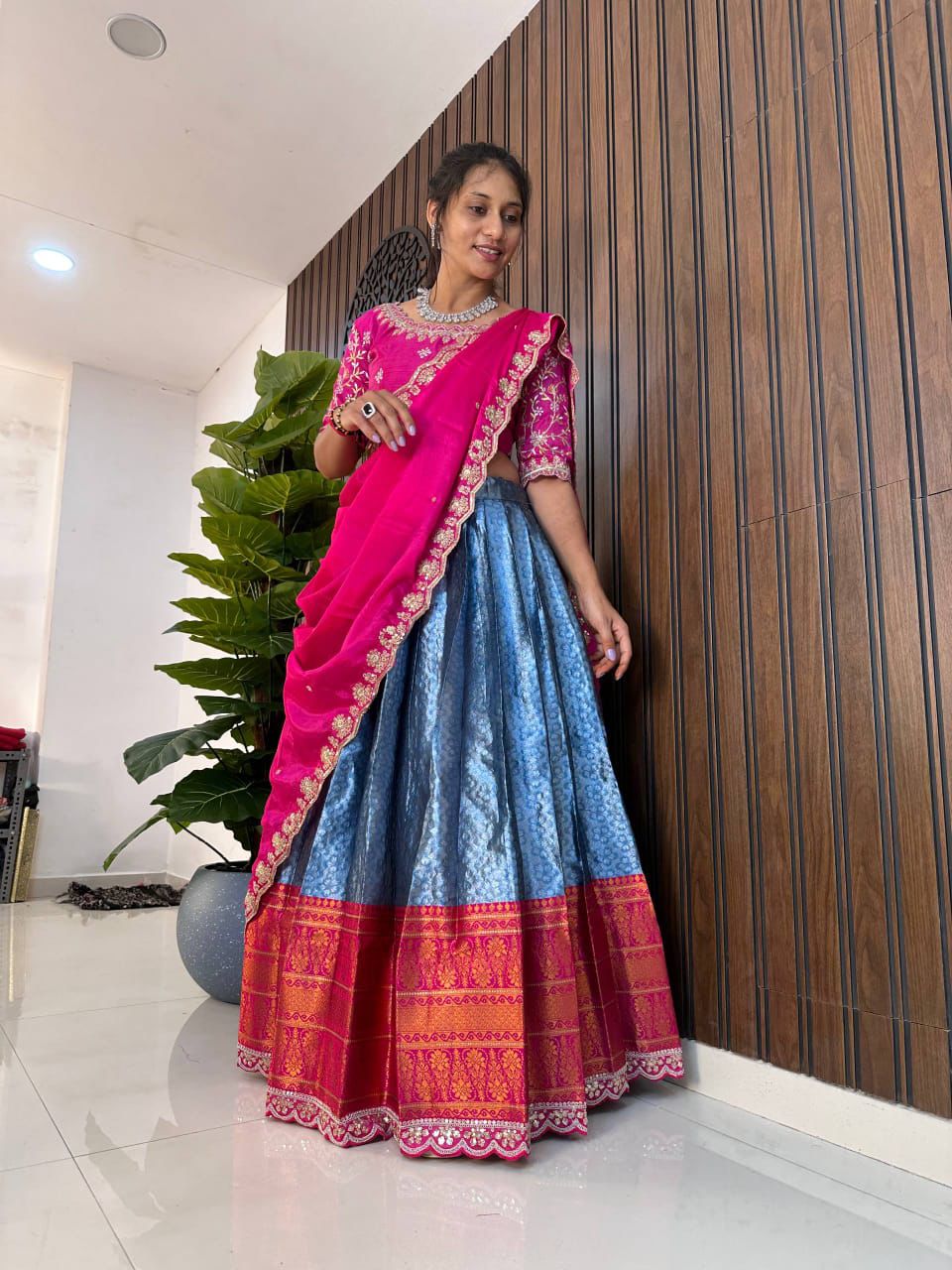 Designer Lehenga and Blouse