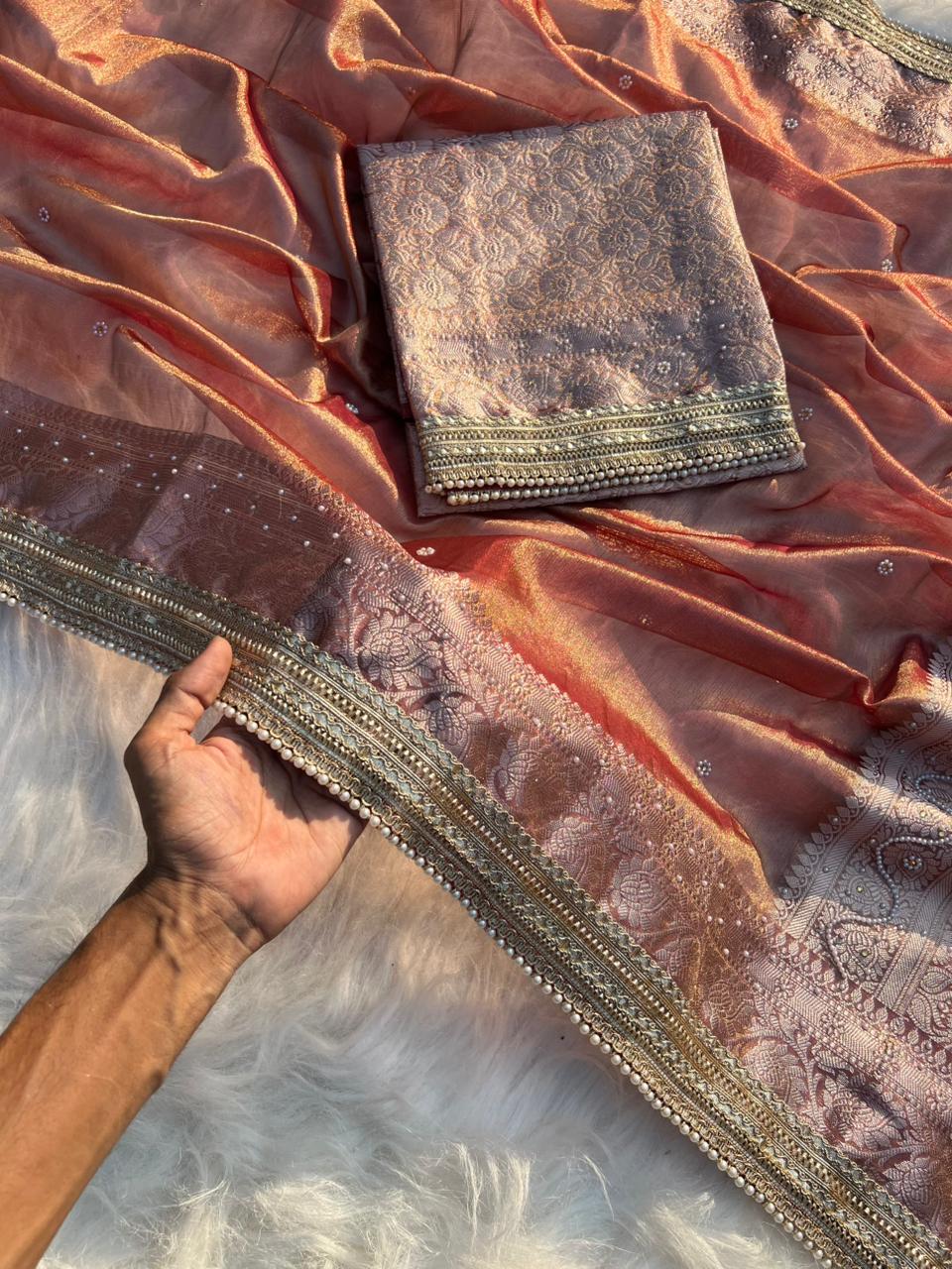 Banarasi Tissue Soft Silk Saree saree