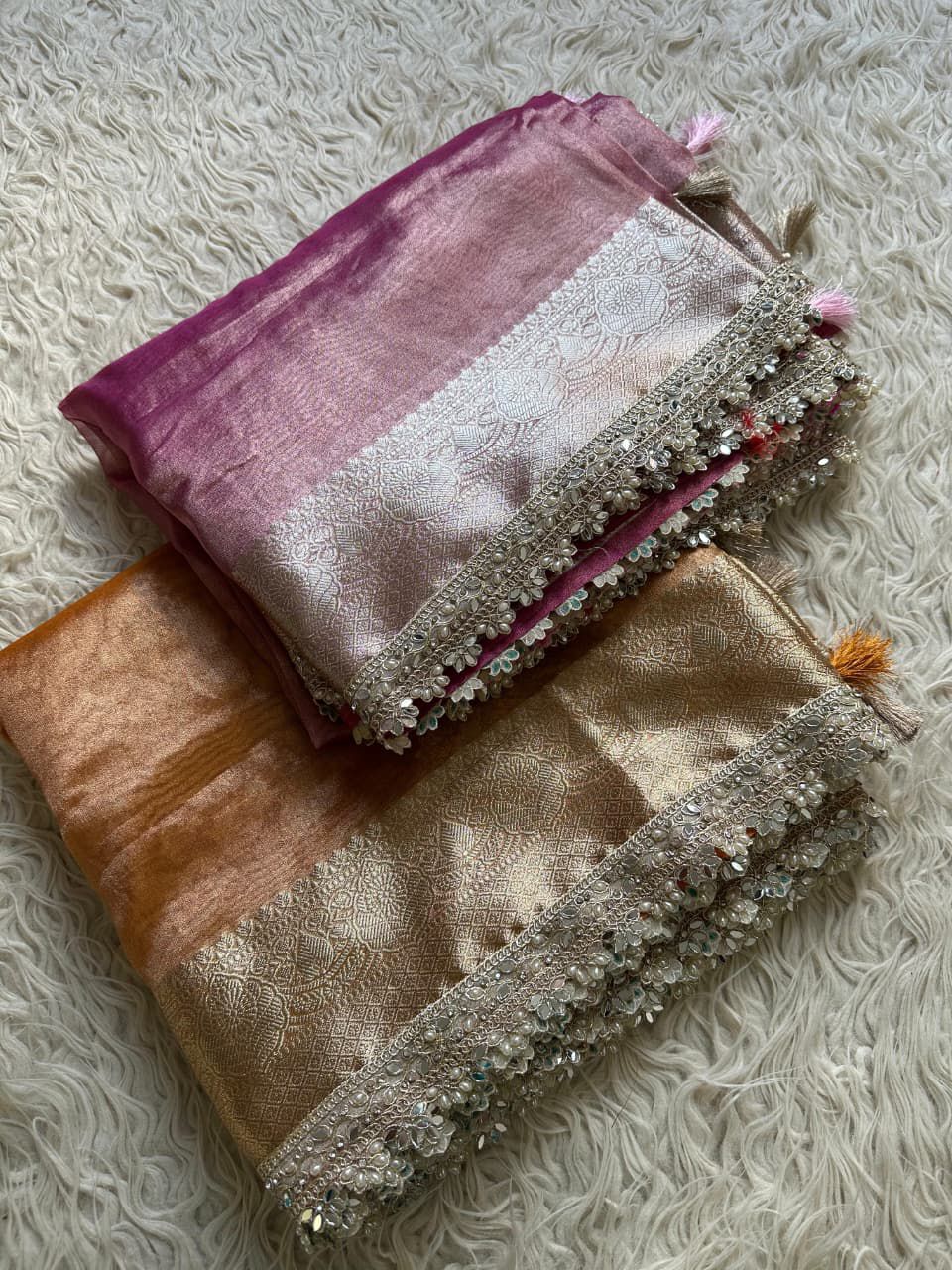 Banarasi Maharani Tissue in Daimond Avtar Saree