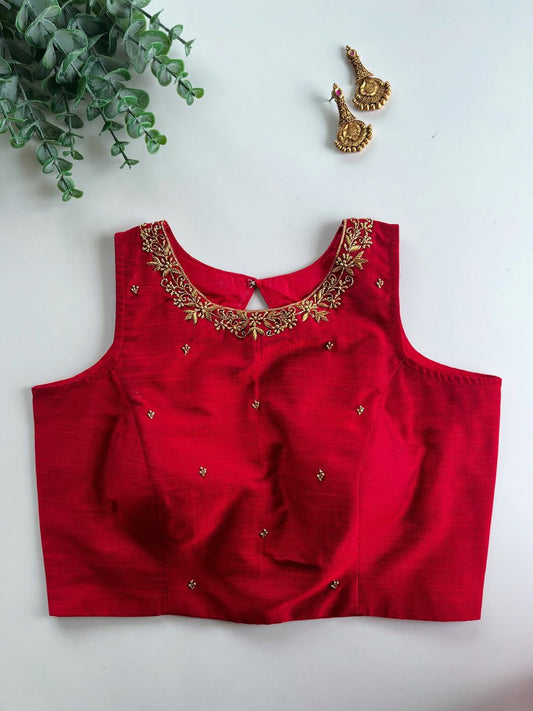 Galaxy Silk Blouse